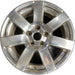 18" WRANGLER 12-17 18x7.5, 7 spoke Original OEM Wheel Rim - POLISHED - Front View