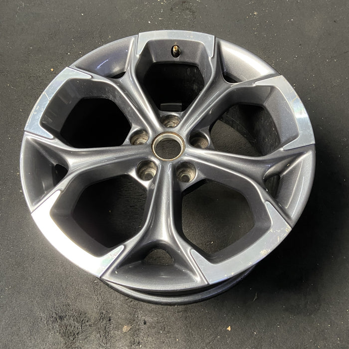18" MALIBU 19-25 aluminum, 18x8.5, 5 Y spoke Original OEM Wheel Rim - MACHINED - View 8