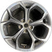 18" MALIBU 19-25 aluminum, 18x8.5, 5 Y spoke Original OEM Wheel Rim - MACHINED - Front View