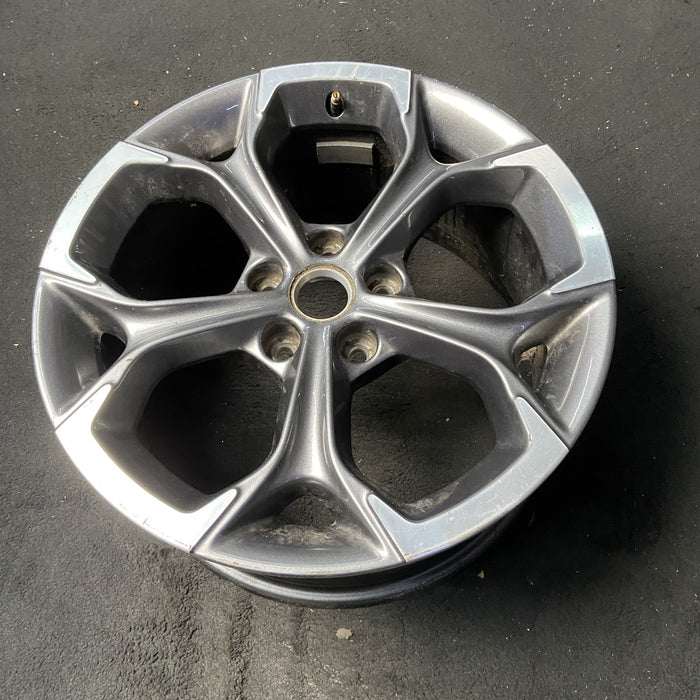 18" MALIBU 19-25 aluminum, 18x8.5, 5 Y spoke Original OEM Wheel Rim - MACHINED - View 8