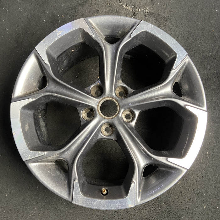 18" MALIBU 19-25 aluminum, 18x8.5, 5 Y spoke Original OEM Wheel Rim - MACHINED - Additional View
