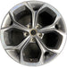 18" MALIBU 19-25 aluminum, 18x8.5, 5 Y spoke Original OEM Wheel Rim - MACHINED - Front View