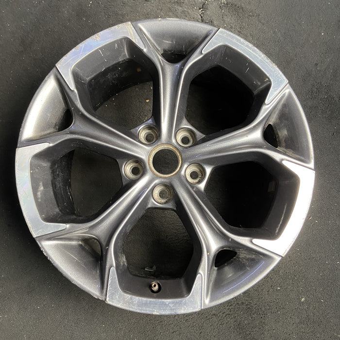 18" MALIBU 19-25 aluminum, 18x8.5, 5 Y spoke Original OEM Wheel Rim - MACHINED - Additional View