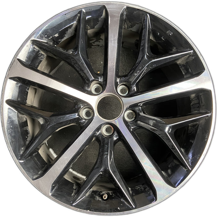 18" CIVIC 20-21 18x8 , w/o outer red accent; Y spoke design, w/ face Original - Front View