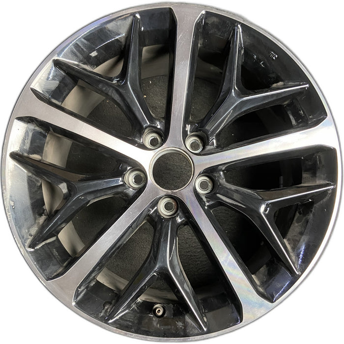 18" CIVIC 20-21 18x8 , w/o outer red accent; Y spoke design, w/ face Original - Front View