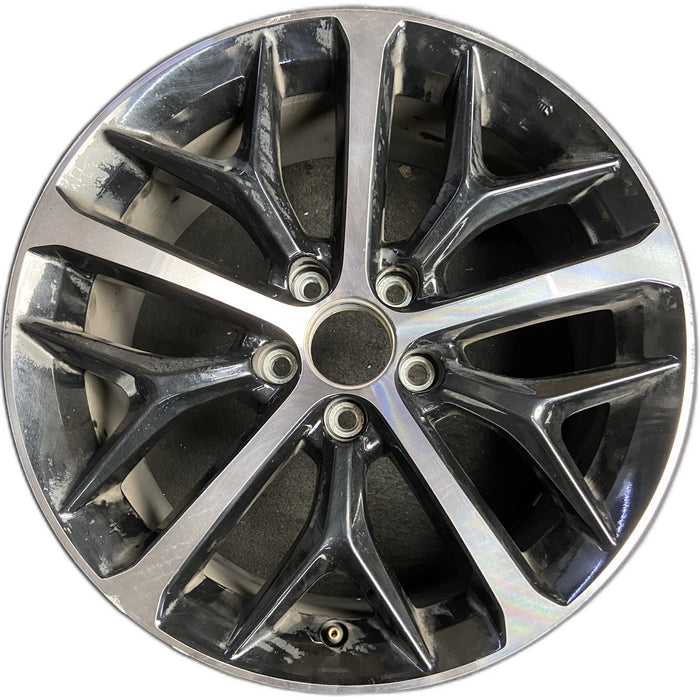 18" CIVIC 20-21 18x8 , w/o outer red accent; Y spoke design, w/ face Original - Front View