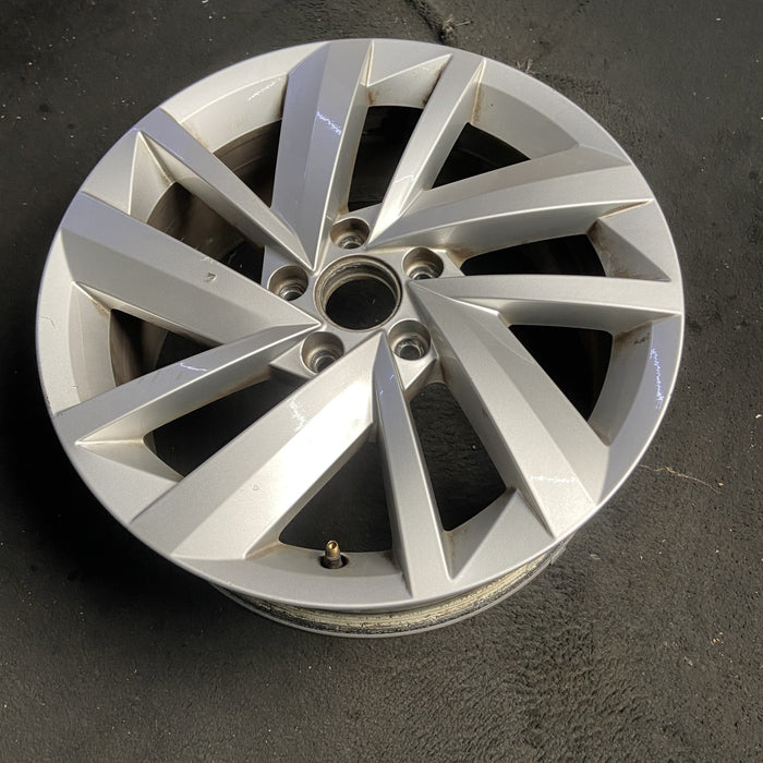 17" PASSAT 18 17x7 , 10 spoke Original OEM Wheel Rim - View 7