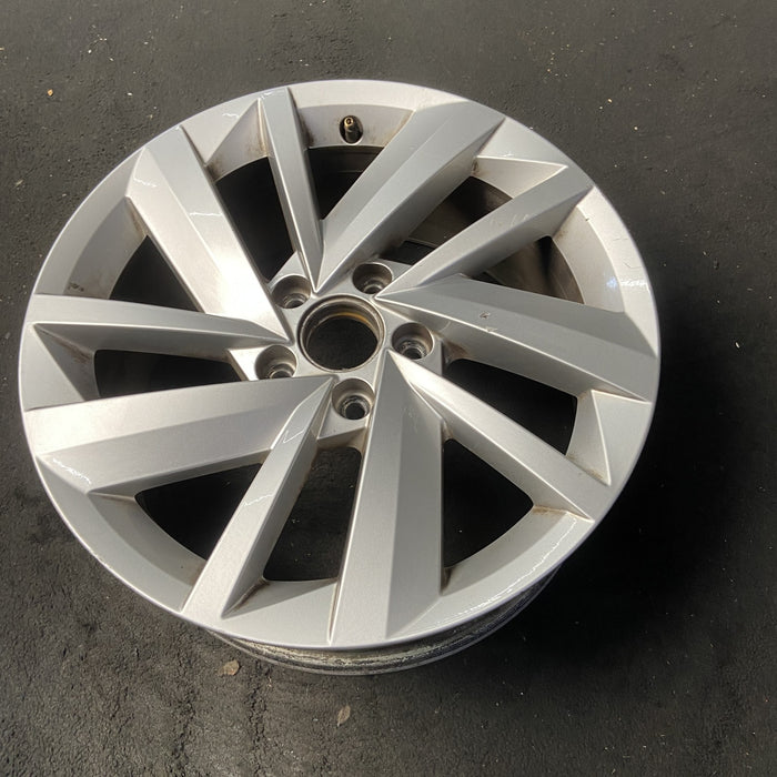 17" PASSAT 18 17x7 , 10 spoke Original OEM Wheel Rim - View 8