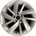 17" PASSAT 18 17x7 , 10 spoke Original OEM Wheel Rim - Front View