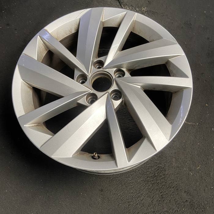 17" PASSAT 18 17x7 , 10 spoke Original OEM Wheel Rim - View 7