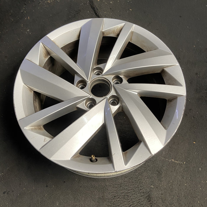 17" PASSAT 18 17x7 , 10 spoke Original OEM Wheel Rim - View 7