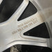 21" E-TRON 21-23 21x9.5 , 5 spoke, W spoke Original OEM Wheel Rim - SILVER - View 9