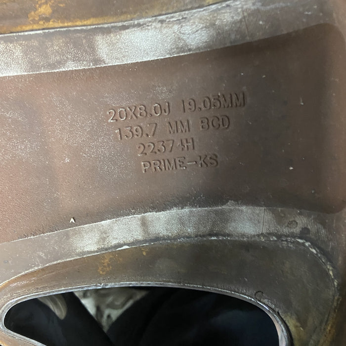 20" DODGE 1500 PICKUP 13 , 20x8, clad Original OEM Wheel Rim - CHROME - View 9
