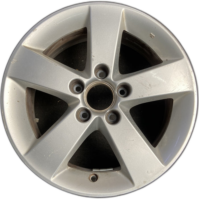 16" CIVIC 06-07 16x6.5, alloy, 5 spoke, Enkei manufacturer Original OEM Wheel - Front View