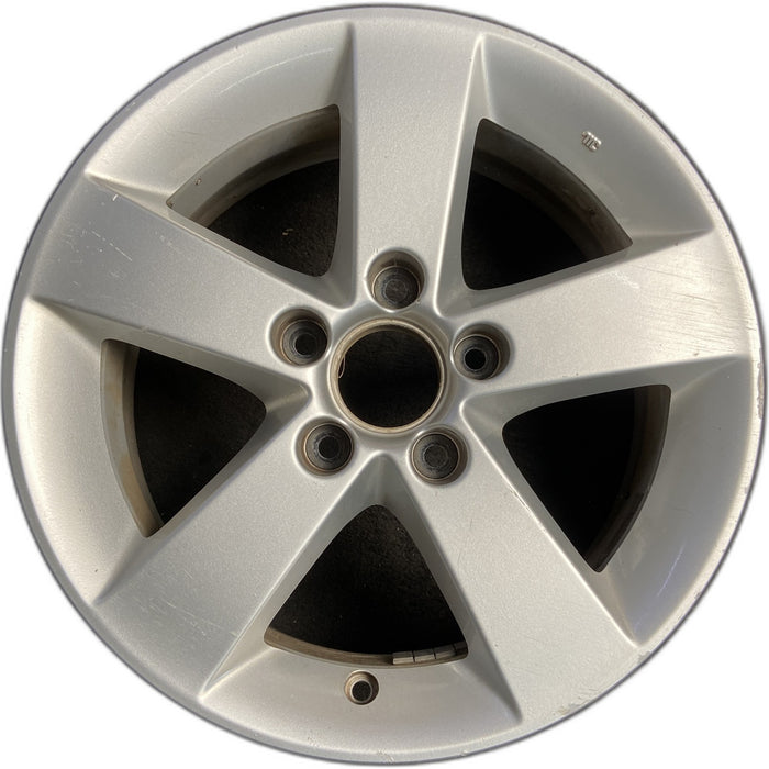 16" CIVIC 06-07 16x6.5, alloy, 5 spoke, Enkei manufacturer Original OEM Wheel - Front View