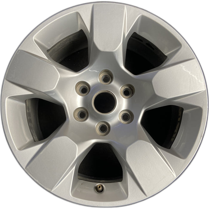 18" DODGE 1500 PICKUP 19 , 18x8 , , 5 spoke , opt WBB Original OEM Wheel Rim - - Front View