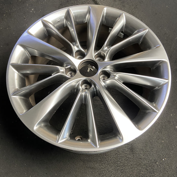 18" INFINITI Q50 18-24 18x7.5 Original OEM Wheel Rim - HYPER SILVER - View 7