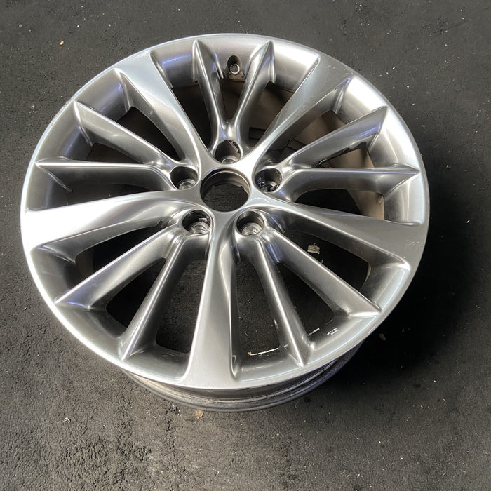 18" INFINITI Q50 18-24 18x7.5 Original OEM Wheel Rim - HYPER SILVER - View 8