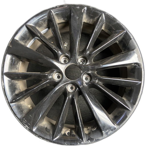 18" INFINITI Q50 18-24 18x7.5 Original OEM Wheel Rim - HYPER SILVER - Front View