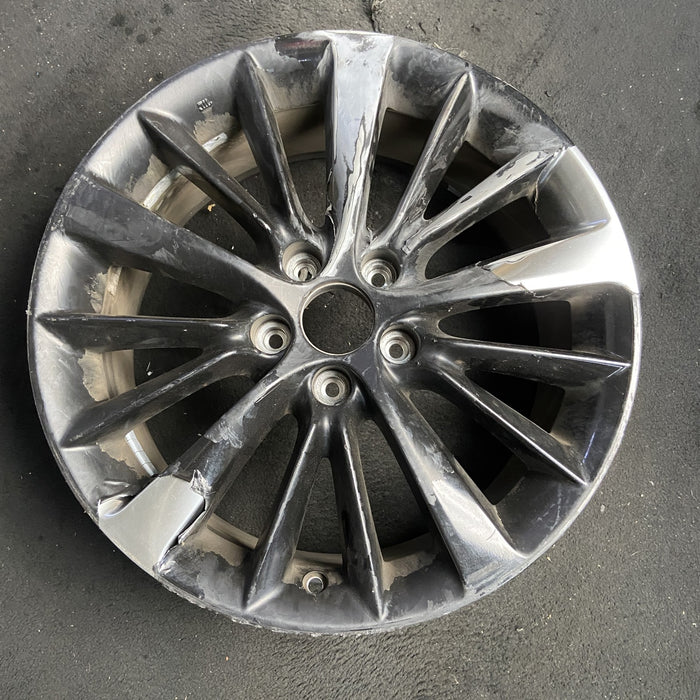 18" INFINITI Q50 18-24 18x7.5 Original OEM Wheel Rim - HYPER SILVER - Additional View