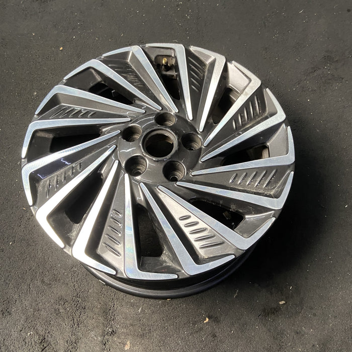 17" SONATA 20 hybrid, 17x7 Original OEM Wheel Rim - MACHINED CHARCOAL - View 8