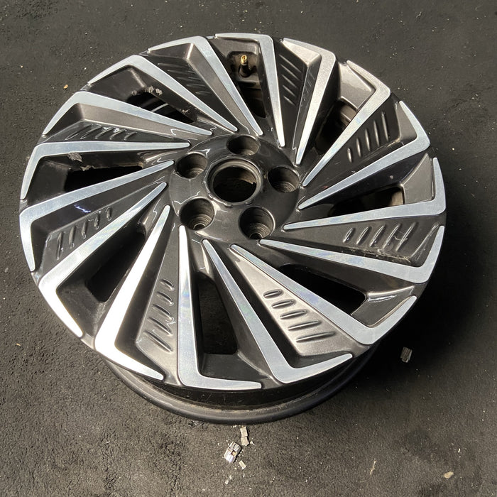 17" SONATA 20 hybrid, 17x7 Original OEM Wheel Rim - MACHINED CHARCOAL - View 8