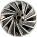 17" SONATA 20 hybrid, 17x7 Original OEM Wheel Rim - MACHINED CHARCOAL - Front View