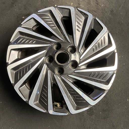17" SONATA 20 hybrid, 17x7 Original OEM Wheel Rim - MACHINED CHARCOAL - Additional View