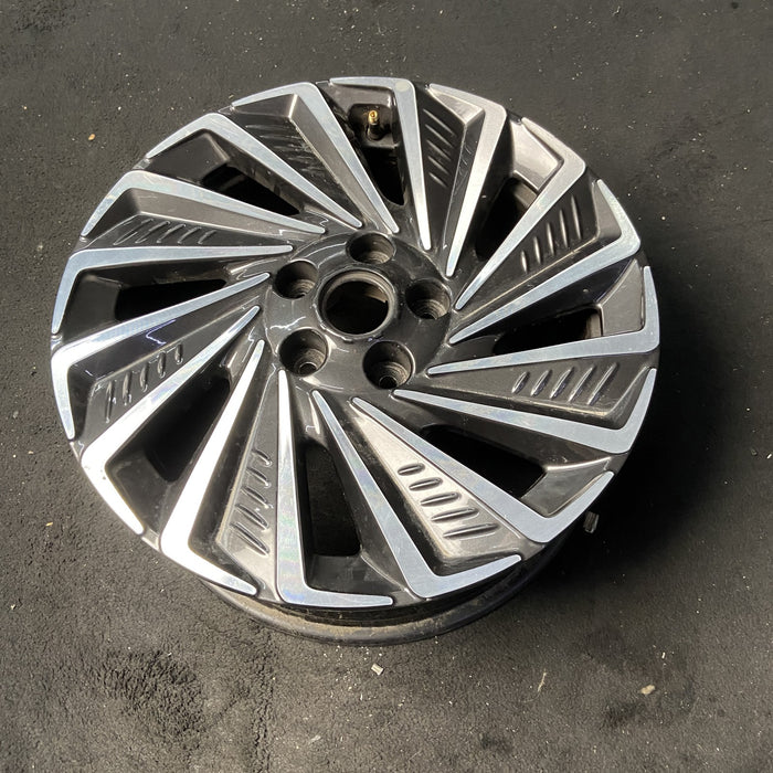 17" SONATA 20 hybrid, 17x7 Original OEM Wheel Rim - MACHINED CHARCOAL - View 8