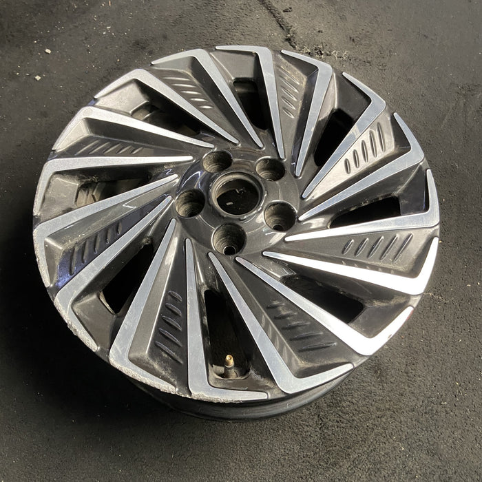 17" SONATA 20 hybrid, 17x7 Original OEM Wheel Rim - MACHINED CHARCOAL - View 7