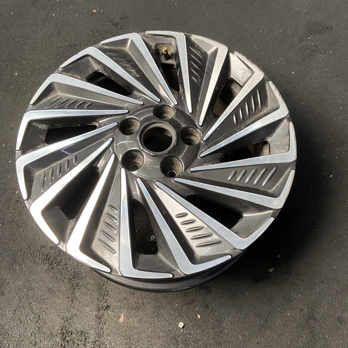 17" SONATA 20 hybrid, 17x7 Original OEM Wheel Rim - MACHINED CHARCOAL - View 8