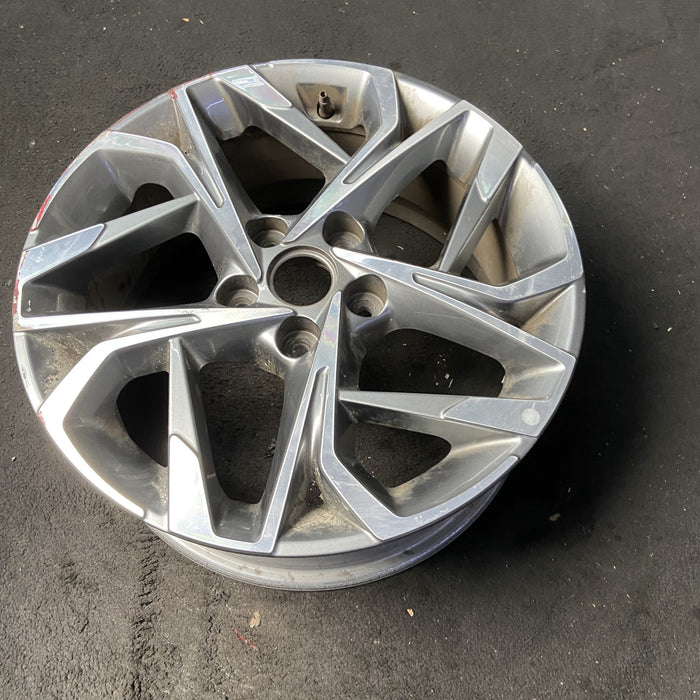 17" SONATA 20 gasoline, 17x7 Original OEM Wheel Rim - MACHINED GREY - View 8