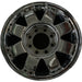 17" HUMMER H2 06 , 8 spoke Original OEM Wheel Rim - CHROME - Front View