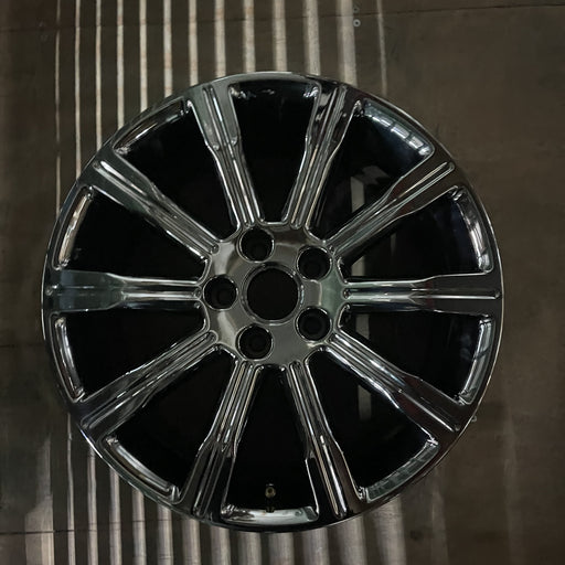 18" ATS 13-14 18x8, 10 spoke Original OEM Wheel Rim - CHROME - Additional View