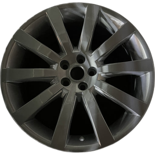 19" XF 09 , 19x8.5, 10 spoke Original OEM Wheel Rim - Front View