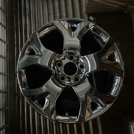 18" BMW X3 04-10 18x9 , , Y spoke design Original OEM Wheel Rim - CHROME - Additional View