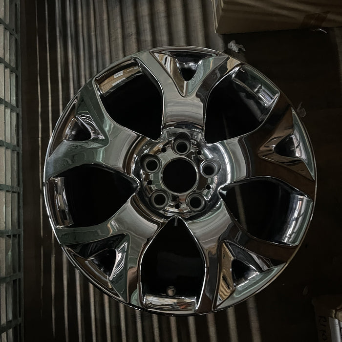 18" BMW X3 04-10 18x9 , , Y spoke design Original OEM Wheel Rim - CHROME - Additional View
