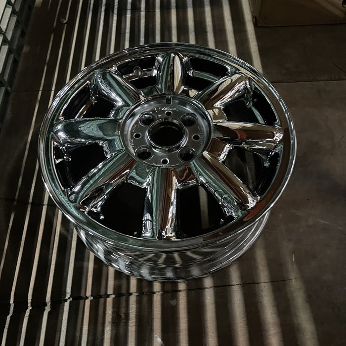 15" MINI COOPER 02-06 15x5.5, alloy, 8 spoke, Original OEM Wheel Rim - CHROME - View 8