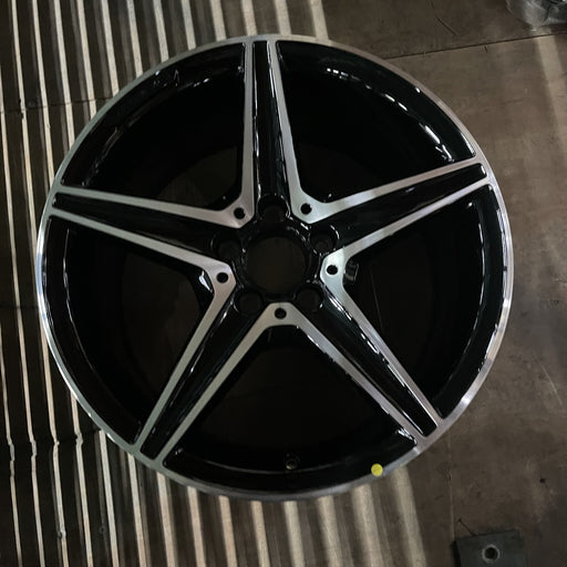 18" MERCEDES C-CLASS 15 205 Type, , C400, 5 spoke, 18x8.5, accents Original OEM - Additional View
