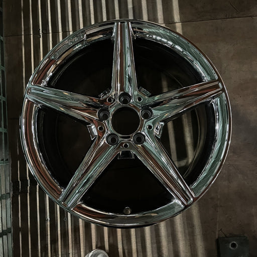 18" MERCEDES C-CLASS 15 205 Type, , C400, 5 spoke, 18x8.5, accents Original OEM - Additional View