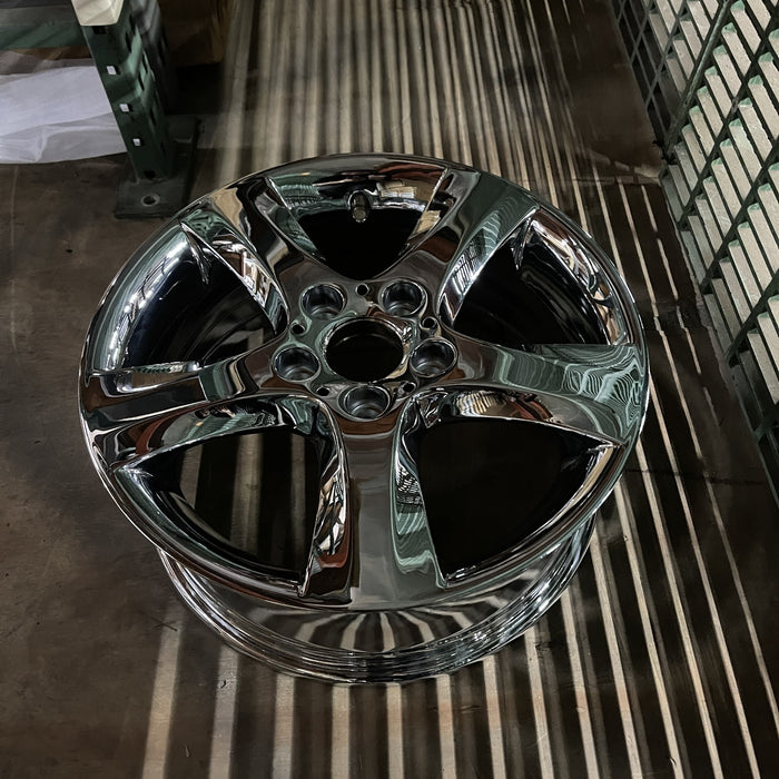 17" BMW 128i 08-13 17x7 , 5 spoke, solid spoke, tapered spoke edge Original OEM - View 8