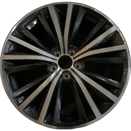 19" INFINITI Q60 17-20 , 19x9 , 20 spoke Original OEM Wheel Rim - MACHINED - Front View