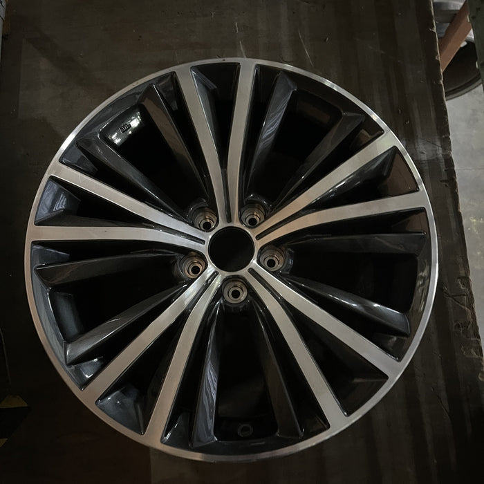 19" INFINITI Q60 17-20 , 19x9 , 20 spoke Original OEM Wheel Rim - MACHINED - Additional View