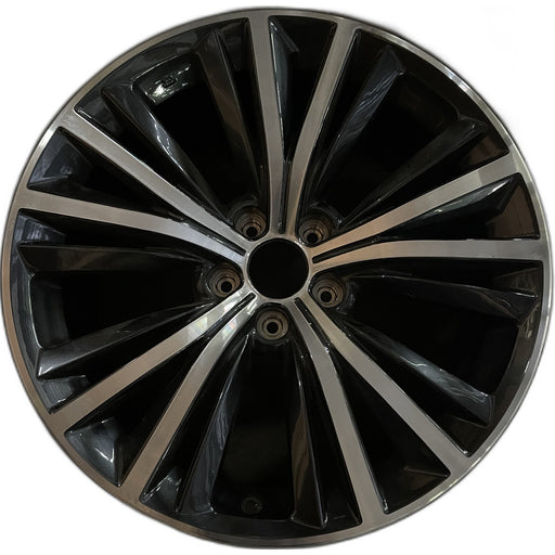 19" INFINITI Q60 17-20 , 19x9 , 20 spoke Original OEM Wheel Rim - MACHINED - Front View