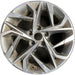 17" SONATA 20 gasoline, 17x7 Original OEM Wheel Rim - MACHINED GREY - Front View