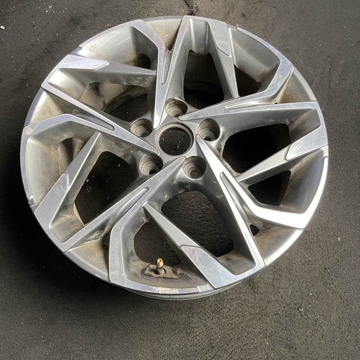 17" SONATA 20 gasoline, 17x7 Original OEM Wheel Rim - MACHINED GREY - View 7