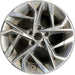17" SONATA 20 gasoline, 17x7 Original OEM Wheel Rim - MACHINED GREY - Front View