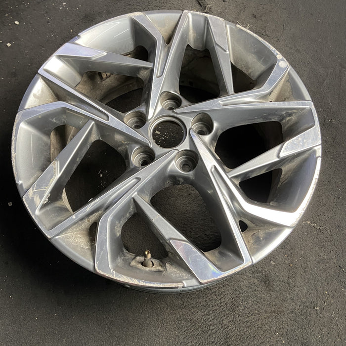 17" SONATA 20 gasoline, 17x7 Original OEM Wheel Rim - MACHINED GREY - View 7