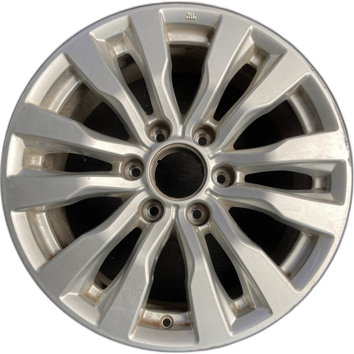 18" ARMADA 17-21 18x8, Original OEM Wheel Rim - Front View