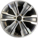 20" ARMADA 17 20x8, , , Platinum Original OEM Wheel Rim - MACHINED BLACK - Front View